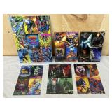 Trading Card Sheets- Batman, Babylon 5, Wolverine