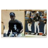 2- 8'x10' Michael Jordan White Sox Pictures