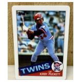 1985 Kirby Puckett #536 Porcelain Rookie Card