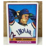 1976 Dennis Eckersley #98 Porcelain Rookie Card