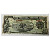 1916 Mexican 1 Peso Banknote