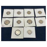 Range 1914-1972 Coins from Swiss