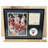 Chicago Bulls Michael Jordan Lithograph 523/15000