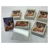 5- 1992 Portfolio International Swimsuit Card Sets