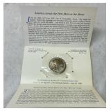 First Men on Moon $5 Commemorative Coin