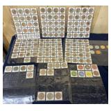 Large Collection of Souvenir Wood Tokens
