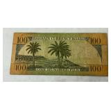 1964 100 Bahraini Fils Banknote