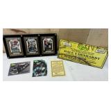 Dale Earnhardt 23kt Classic Card Set w/ COA