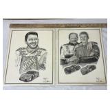 Stewart & Earnhardt Prints by Dale Adkins