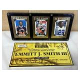 Emmitt J. Smith III 23kt Border Cards