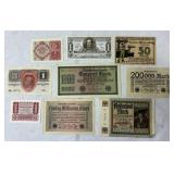 Assortment of Banknotes