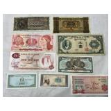 Assortment of Banknotes