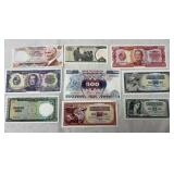 Assortment of Banknotes