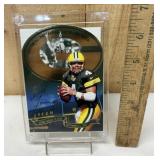 1997 Brett Favre All Time TD Jumbo Card w/ COA