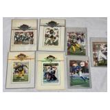 7 Jumbo Sleeved Football & Hockey Cards