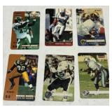 6 Sprint NFL Phone Cards