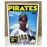 1986 Barry Bonds #11T Porcelain Rookie Card