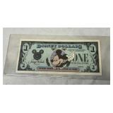 1989 Disney Dollar Ft. Mickey Mouse