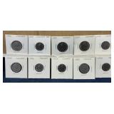 Range 1974-1987 Canadian Coins
