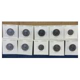 Range 1969-1981 Canadian Coins