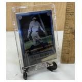 Babe Ruth Aluminum 'Sultan of Swat' Card 1054/5000