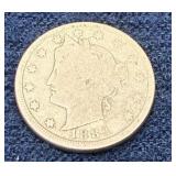 1883 U.S. Liberty Head 'V' Nickel