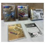 McGwire, Sosa, Griffey Jr 23kt Card Set