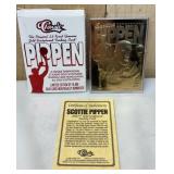Scottie Pippen 23kt Classic Card w/ COA