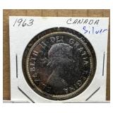 1963 Canada Dollar Coin
