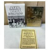 Star Wars Deadliest Bounty Hunters 23kt Card