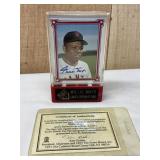 Willie Mays Autographed Giants Card w/ COA