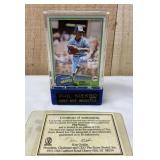 Phil Niekro Autographed Braves Card w/ COA