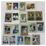 Assortment of Sleeved Baseball Cards