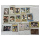 Assortment of Sleeved Baseball Cards