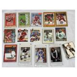 Assortment of Sleeved Hockey Cards