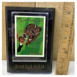 Topps Shaquille O'Neal 'From the Roof' Card/Plaque