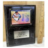 Tim Salmon A.L Rookie of the Year Plaque