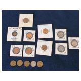 US Penny & Dimes- Errors, Nixon Penny