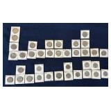 Assortment of US Nickels from 1954-82
