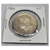 1966 US Kennedy Half Dollar