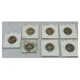 4 Bicentennial Quarters & 1970 & 1973 Quarters