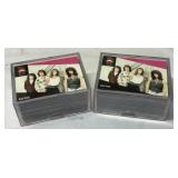 2- 1991 Pro Set Superstars Musicards Card Sets