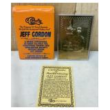 Jeff Gordan 23kt Classic Card w/ COA