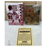 Dennis Rodman 23kt Bleachers Card w/ COA