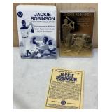 Jackie Robinson 23kt Commemorative Card w/ COA