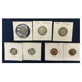 Portugal, South Africa, Fiji Coins- Earliest 1883