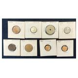 Belgium & Denmark Coins- Earliest 1870
