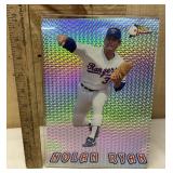 1993 7x10' Nolan Ryan Pacific Prism Texas Rangers