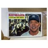 1956 Mickey Mantle #135 Porcelain Card w/ COA
