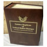 22kt Gold Replica Stamp Collection- Full Binder